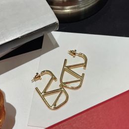 Pendientes de diseñador Stud para mujer Oro Diamantes Aro Pendientes de perlas Joyería Mujer Sier Pendiente Studs Cuelga Earing Des Boucles Oreilles 237154D valentino
