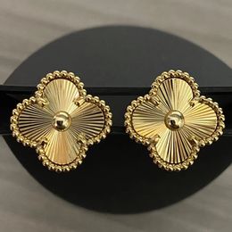 Pendientes de diseñador para mujer 18 k Parring de oro Sin desvanecimiento de oro rosa AGA VINTAGI