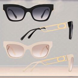 Designer élégant luxe femmes lettre lien lumière chat lunettes de soleil ultra léger ovale acétate cadre métal jambe temple lettre signature Z1850 dégradé lunettes