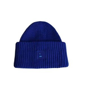 Bonnet de thérapie émotionnelle tricoté en cachemire épais, chaud pour les amoureux des parents et des enfants, casquette en laine Hip Hop de rue