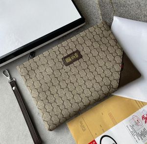 Designer Enveloptas heren dames Highs kwaliteit Handtas koeienhuid Clutch Bags Portemonnee Luxe kaviaar avondtasje Handtassen bloem brief kaarthouders portemonnee