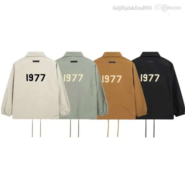 Designer ESS Vestes Essentail Hommes Femmes Mode Printemps Automne Manteau Manches Longues Lettres Imprimer High Street Luxurys Loisirs Unisexe Tops S 827