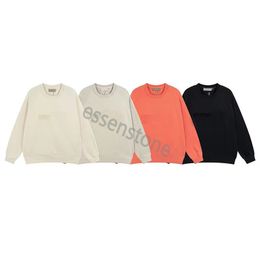 Designer ESS sweat-shirts chaud peluche essent sweat à capuche hommes et femmes sweats à capuche surdimensionné lâche essentialhoodie pull essentialclothing taille américaine