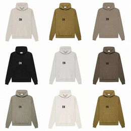 Sweat à capuche Designer essentail Chandails à tricoter pour les femmes à manches longues Ess Hoody Sweatshirts Tricoté Top mens gel de silice Costume pull Lovers Vêtements X8yZ #