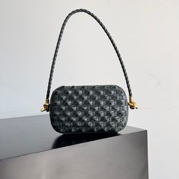 Sac de soirée design 20CM, pochette de luxe, sac à bandoulière 10A, sac de fête de qualité miroir, sac de Banquet en peau d'agneau avec boîte B67V