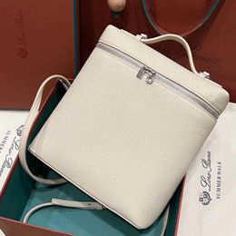 Designer-Abendtasche, Kosmetiktaschen, Lp19-Rucksack für Damen, 2023, neue Lunchbox-Tasche aus echtem Leder mit hoher Kapazität, Netizen Same Pendlertasche mit großer Kapazität