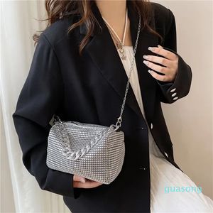 Designer-Sac de soirée mode féminine perceuse lumineuse cross-body rivet sac à bandoulière portable sac pour femme