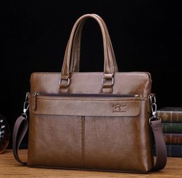 Designer-beroemde Merk Mannen OL Handtas Zakelijke Stijl Mode Schoudertas Tote Merk Designer PU Lederen Messenger Bag