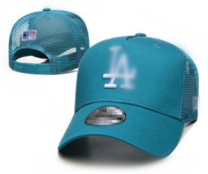 Designer Fashion Ball Caps Letter Hot Snapback Baseball Cap Men Femmes Femmes 14 couleurs Mesh Trucker Hat L-9