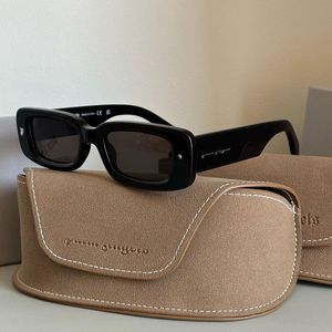 Diseñador Caja de moda Gafas de sol para hombres y mujeres Alta calidad Anti UV 400Gafas Espejo decorativo con luz retro con caja de calidad superior PERI022S