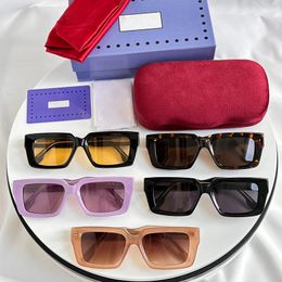 Lunettes de soleil de styliste pour hommes, lunettes de soleil d'extérieur de haute qualité pour femmes, lunettes de soleil de luxe à verres changeants de couleur disponibles en plusieurs couleurs GG1529S