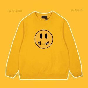 Ontwerper Modemerk Draw hoodie Spring herfst Drawtrew sweatshirts Leisure Man vrouw echtpaar high street luxe lachende gezichtsafdruk har 1250