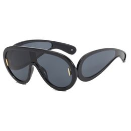 Lunettes De soleil à grand cadre pour femmes et hommes, marque De mode De styliste, unisexe, lunettes De soleil De voyage, pilote Sport, Lunette De Soleil