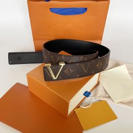 Diseñador Moda Hebilla Cinturón de cuero genuino Ancho 4.0 cm 20 estilos Alta calidad con caja Diseñador Hombres Mujeres Cinturones para hombre Aaaaa208