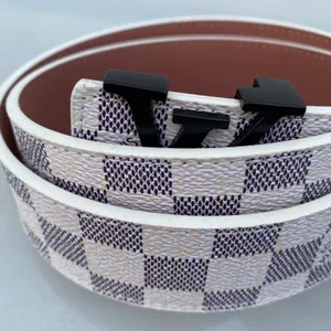 Boucle de mode de créateurs Largeur de ceinture en cuir authentique 38 mm 20 styles de la qualité designer des hommes