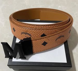 Designer Fashion Buckle Geuthesine Leather Belt Largeur 33 mm 16 styles Crios hautement qualité avec box Designer Hommes Femmes Beltes pour hommes 85-110 cm