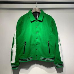 Diseñador de moda chaqueta clásica bomber para hombre mujer rompevientos chaquetas universitarias béisbol Harajuku carta bordado streetwear chaqueta acolchada