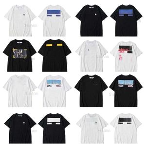 Designer Fashion Classic T-shirt Offs Whiteshirts Vêtements Hommes Femmes Loose Tees Tops Summer Man Casual Street Graffiti Shirt Sweatshirts T-shirts pour hommes Offs blanc