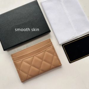 Designer Fashion Classic Wallets Mini CHIP CARD PACK CARDER LURXE LURXE FEMMES SOFF MENSEMENT SAGLE DE CRÉDIT HolderB7