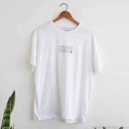 Diseñador de ropa de moda Camisetas de hip hop Camisetas Nueva camiseta Kith Altitude Marca de moda Verano Mangas cortas de algodón puro para hombres y mujeres