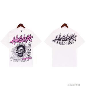 Vêtements de mode de créateurs T-shirts de luxe T-shirts Petit à la mode Hellstar Sounds High Street Loose Fit Hommes Femmes Pure Coton T-shirt à manches courtes Ins