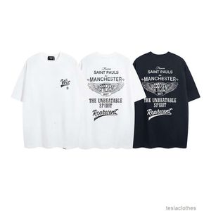 Diseñador Ropa de moda Camisetas de lujo Camisetas Representa ative 23 Equipo de nuevos productos Impresión de letras limitadas Manga corta para hombre para mujer Pequeña moda Br High Street TSH