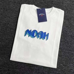 Designer Vêtements de mode T-shirts de luxe T-shirts Noah 23ss Creative Ghost Lettre Impression Mode Br Simple Coton Col Rond Couple T-shirt À Manches Courtes