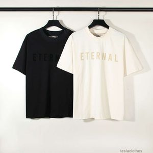 Vêtements de mode de créateurs T-shirts de luxe T-shirts American High Street Fogs Saison 8 Main Line Eternal Eternal Collection Lâche Flocage Imprimer T-shirt à manches courtes