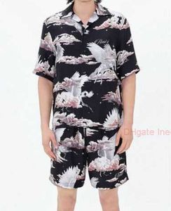 Diseñador de ropa de moda camiseta Amies nueva marca de moda americana Pegasus camisa impresa personalizada suelta Casual hombres mujeres camiseta