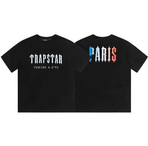 Designer Fashion Clothing Tshirt Tees Trapstar Paris Limited Lettre Imprimé À Manches Courtes Tshirt Street Loose Cotton Casual Mens Womens Top Summer Luxury Casual Str