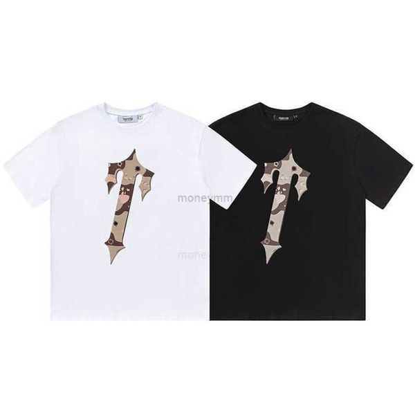 Designer Fashion Clothing Tshirt Tees Trapstar Lrongate t Desert Camo Chocolate Oblique t Print Mens Womens Loose Fit Short Luxury Casual Cotton Streetwear tops