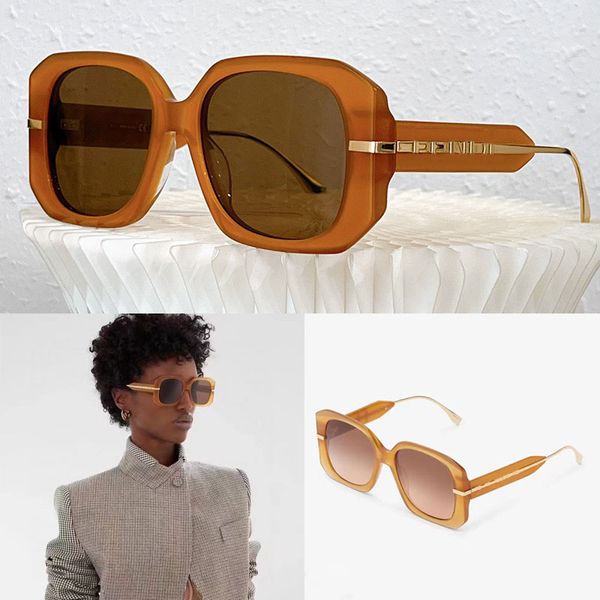 Diseñador de moda gafas de sol de verano hombres y mujeres metal carta logo pierna autoconducción gafas de sol de viaje 40065 mujer tonos occhiali da sole