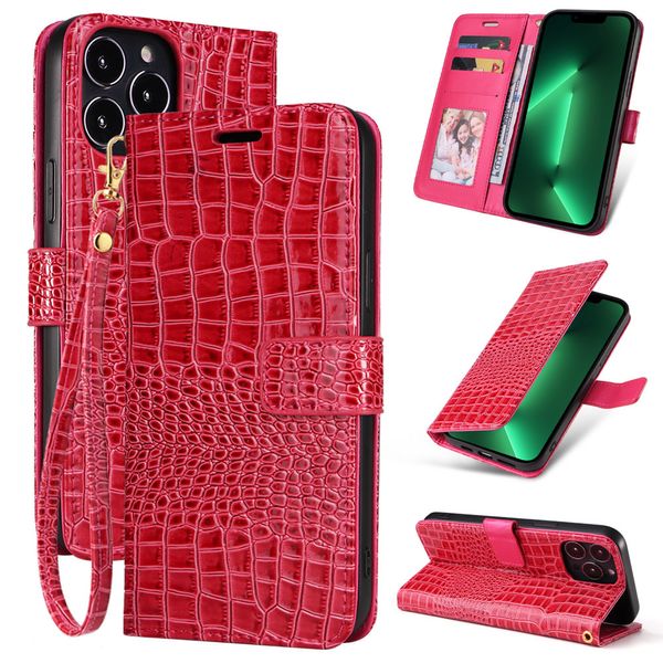 Designer Fashion Flip Phone en cuir sac en cuir Back portefeuille Iphone 15 Pro Max 13 12 11 14pro Max 15 14Plus 13 12mini