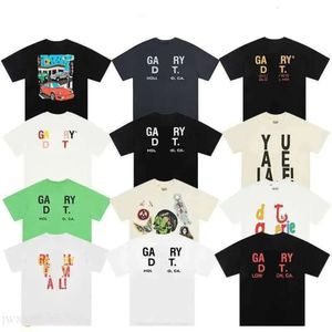 Designer Fashion Galleryes Depts Classic Alphabet Imprimer Lâche Ras Du Cou Hommes Et Femmes Couple Casual T-shirt Été Hip Hop Respirant Haute 9343