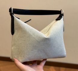 Designer-Fashion Hobo Underarm Femme's Toile's Bag Sac à main et sac fourre-tout grande capacité avec des poignées en cuir