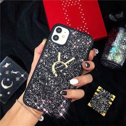 Designer Fashion IPhone 12 13 Pro Case Luxe Maçonnerie Lunette Ensemble Lettre Design Pour 11 Promax 7 8 X Xs Xr Plus Téléphone Cas Couverture CYG239125LLTI