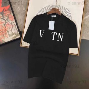 Designer Fashion Italië Merk Casual Heren en Dames Zomer Puur Katoen Oversized T-shirt Letter Gedrukt Koppels Tee Ness