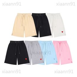 Designer Fashion Luxury Amis Sports Shorts d'été Princerie Little Love Shorts pour hommes Hi-Qualités Coton Pure Shorts de basket-ball à cinq points