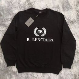 Designer de mode de luxe classique Balencaigaity sweat-shirt femmes et hommes sweats à capuche de haute qualité haut pur coton sweat-shirt