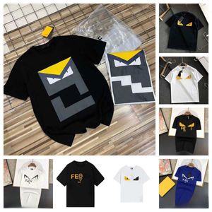 Designer Fashion Luxury Fenty Classic T-shirt Little Monster Crew Letters Imprimé Mentins et femmes T-shirt Hip Hop Style Harajuku Street Loose Pure Coton Pou Set