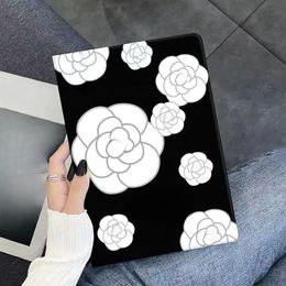 Designer Fashion Luxury iPad Case Dormancy Cuir pour iPad Aii Series mini123456 air12345 ipad234 pro18 20 22 CHANFLOWER Holder Classic New