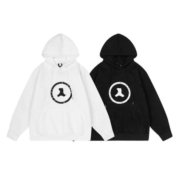 Designer Fashion Luxury offs white Classic co-branded AJ Hoodie European OW limited edition Mens And Women Pullover Hoodie Sweat-shirt en pur coton