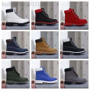 Designer Mode Bois de luxe Bottes Hommes Femmes High Top Land Martin Bottes en plein air en daim Couples Bottes d'hiver Casual Bottes de randonnée imperméables