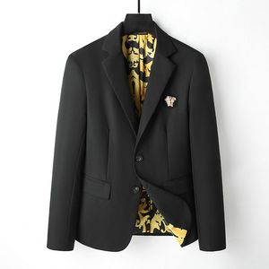 Designer Fashion Man Suit Blazer Jackets Coats for Men Stylist Lettre broderie à manches longues Casual Farty Mariding Costumes Blazers # B8