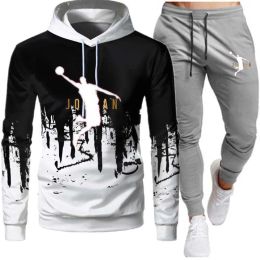 Designer Fashion Men Alphabet Pattern Tracksuis Tracks Suit à manches longues Pantalons Sweetpants Street Sports Casual Sports Style Basketball Hommes et femmes