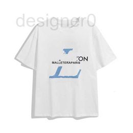 Designer Fashion T-shirt pour hommes 2023 T-shirts pour hommes Décoration rétro Coton Lettre anti-rides douce Impression Casual Couple Manches courtes 020-09 70L1