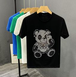 Designer Fashion T-shirts pour hommes Été Hommes Femmes Tshirt Coton Designers Chemises décontractées à manches courtes Hip Hop Streetwear T-shirt Tees Vêtements pour hommes