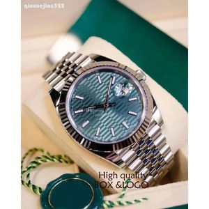 Designer Fashion Men's Watches 126333 126334 41mm Datejust Automatische mechanische beweging Sapphire Jubileum Bracelet Folding Clafs -horloge