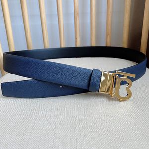 Designer Fashion Men Femmes Belt New Lychee Real Cuir Classical Reversible Reversible Boutettes de luxe Luxury Luxury avec boîte Box Emballage 4 Styles