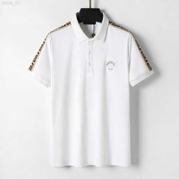 Designer Fashion Mens Polo Zwart-wit multi-style shirt T-shirt zomer Casual borduurpatroon Pure Cotton High Street Business Mode Collar Shirt M-3XL#99